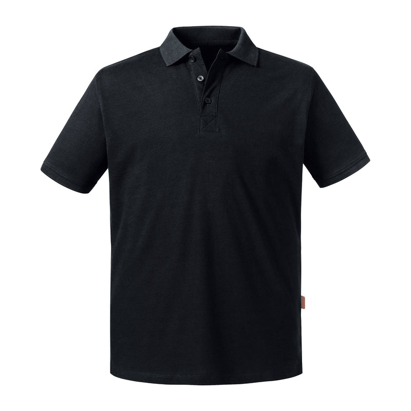 Russell Mens Pure Organic Polo