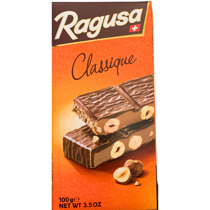 Ragusa Hazelnut Classic Milk Chocolate Bar | 100g