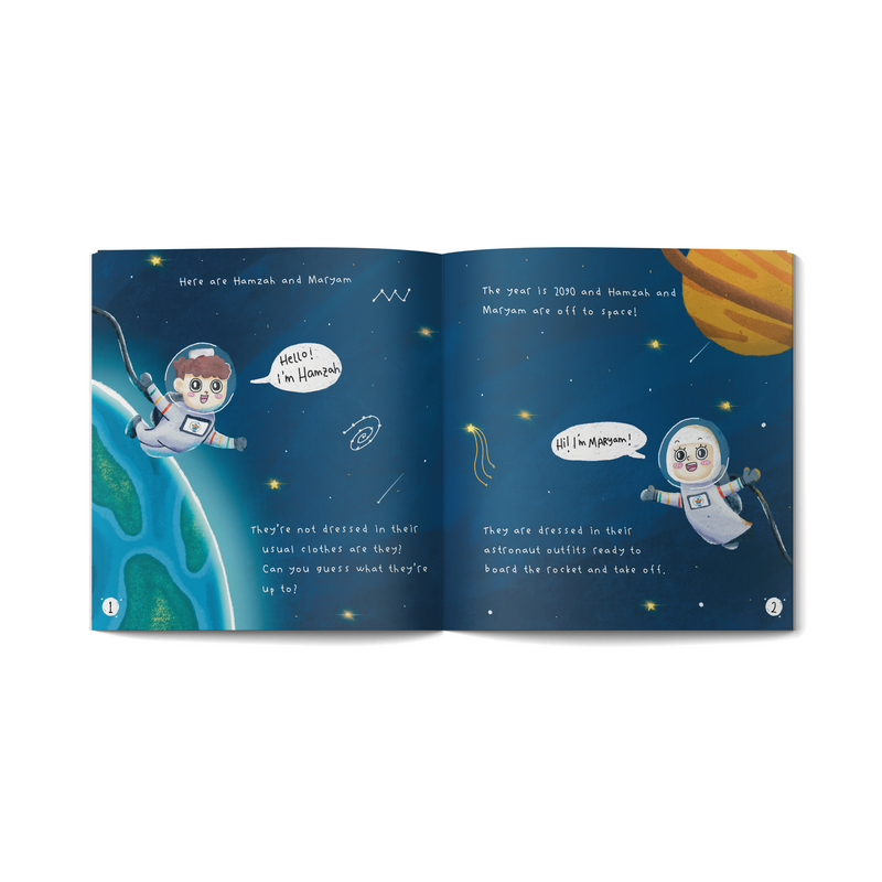 Ramadan in Space | Islamic Children's Book for 2-6 Year Olds | Ramadan & Eid Gift