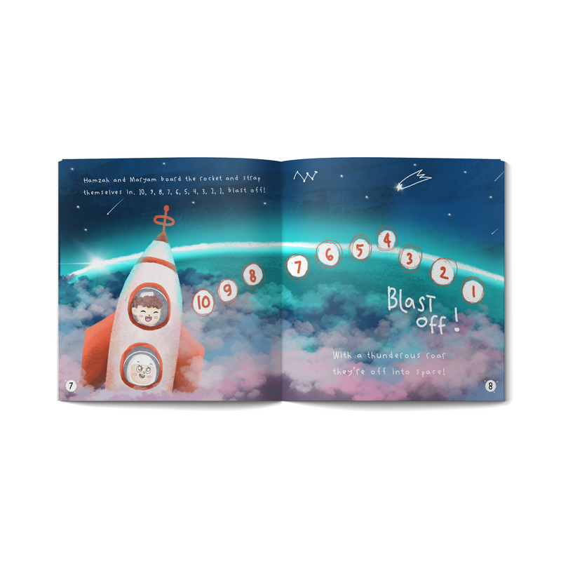 Ramadan in Space | Islamic Children's Book for 2-6 Year Olds | Ramadan & Eid Gift