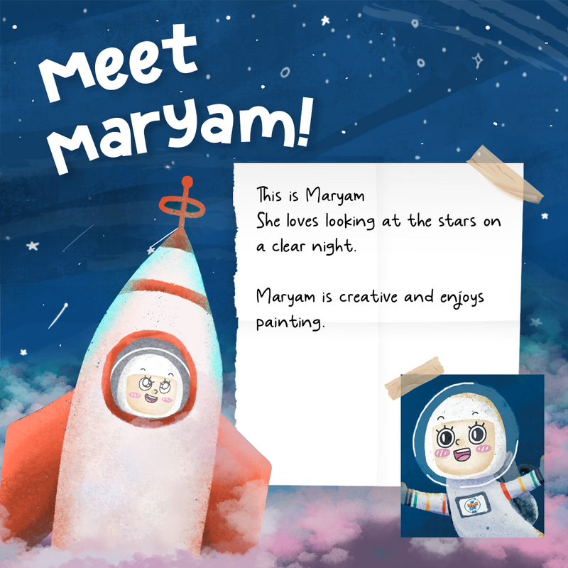 Ramadan in Space | Islamic Children's Book for 2-6 Year Olds | Ramadan & Eid Gift