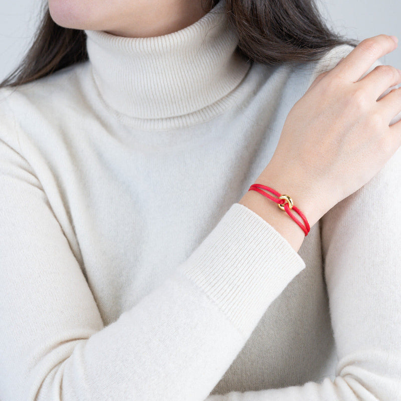 Golden Soho Cord Bracelet