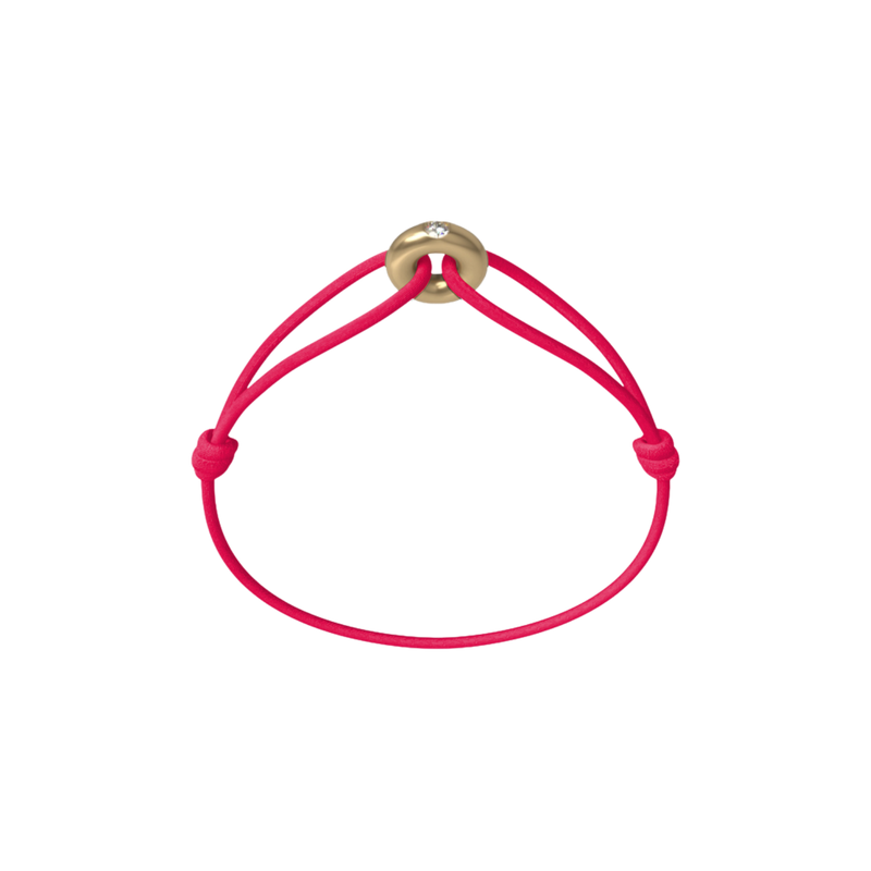 Mini Golden Soho Diamond Cord Bracelet