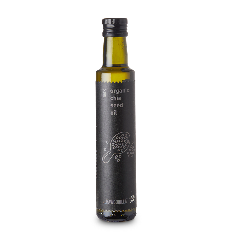 Organic Chia Seed Oil-cold pressed  - 250ml - RAWGORILLA
