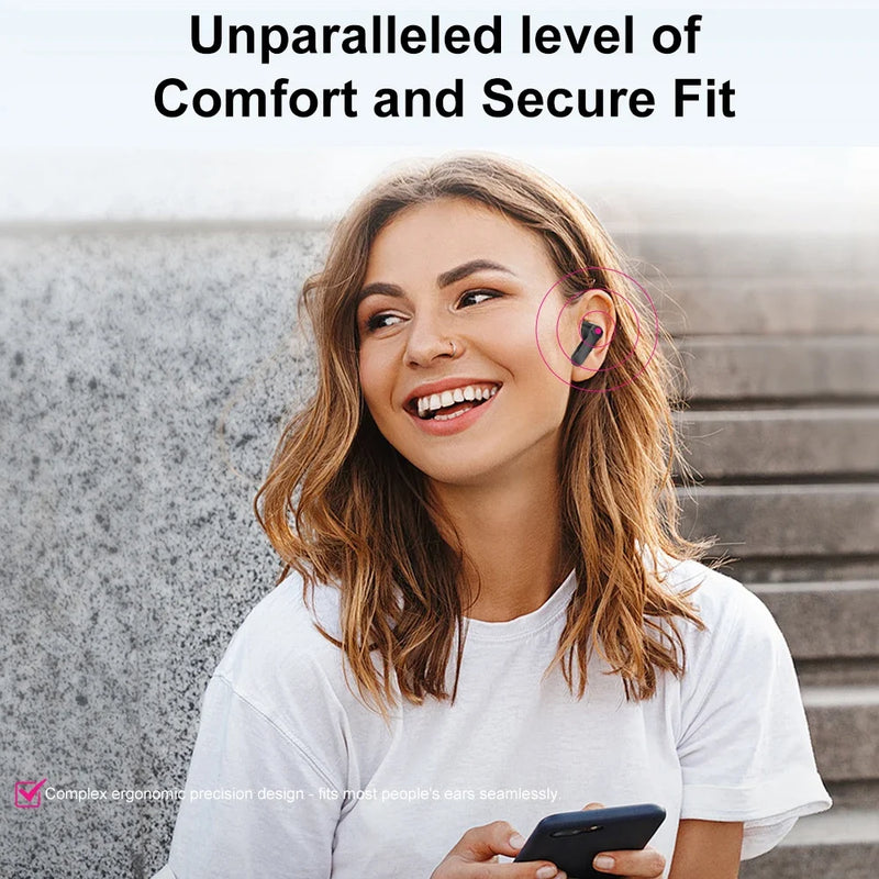 Real-Time Translation Headphones - Bluetooth Earbuds Translator with 144 Languages for Travel, Business & Learning