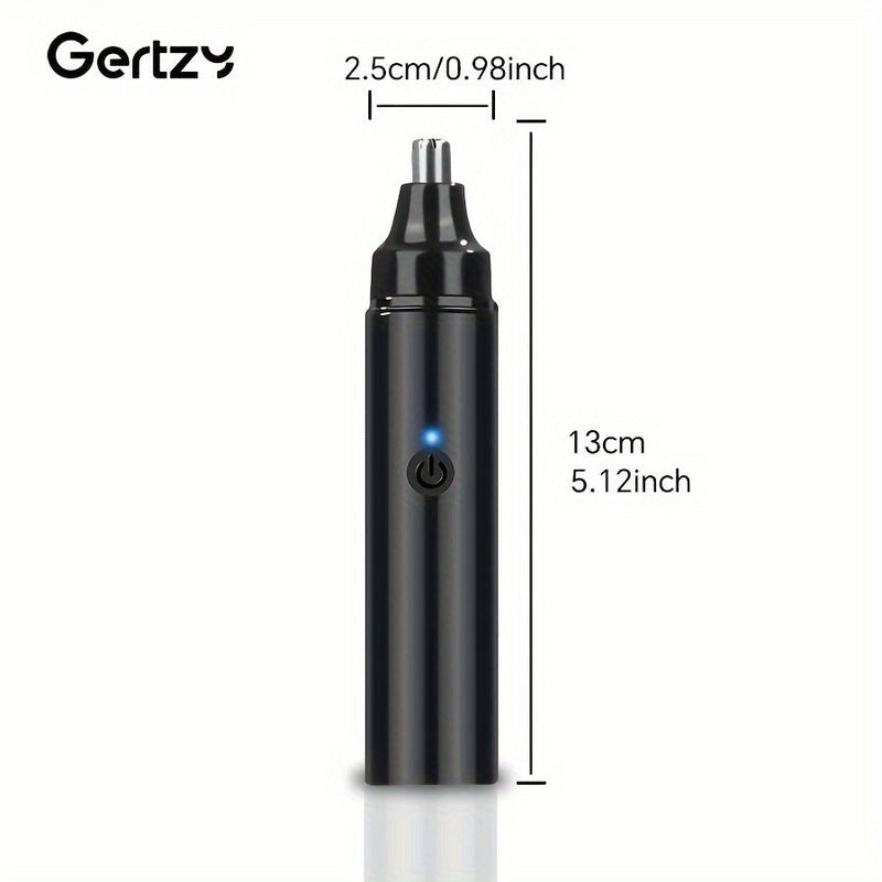 Rechargeable Nose & Ear Hair Trimmer - USB Electric Painless Facial, Eyebrow & Nose Hair Remover