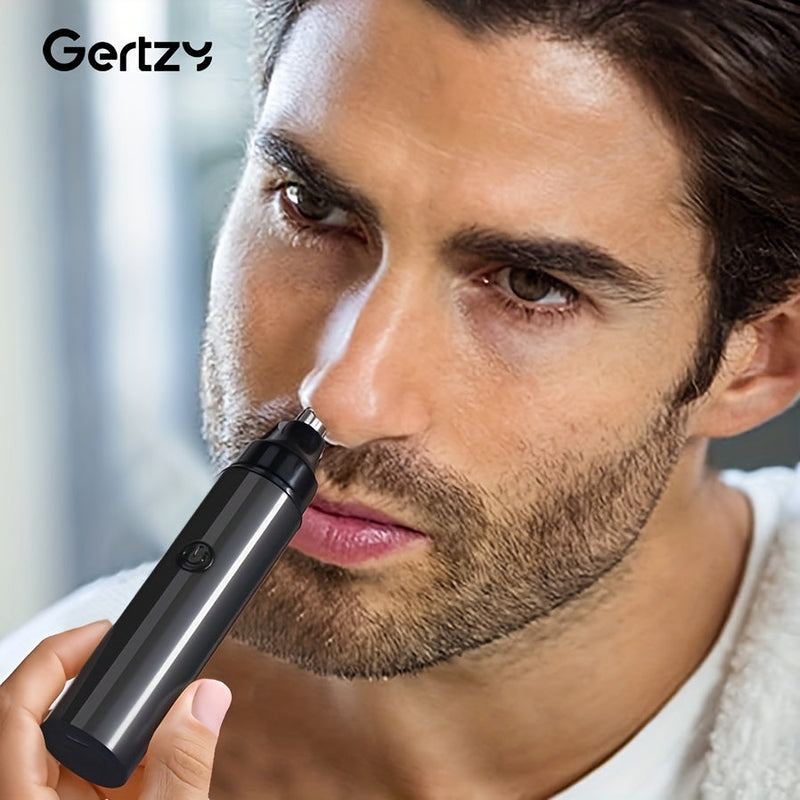 Rechargeable Nose & Ear Hair Trimmer - USB Electric Painless Facial, Eyebrow & Nose Hair Remover