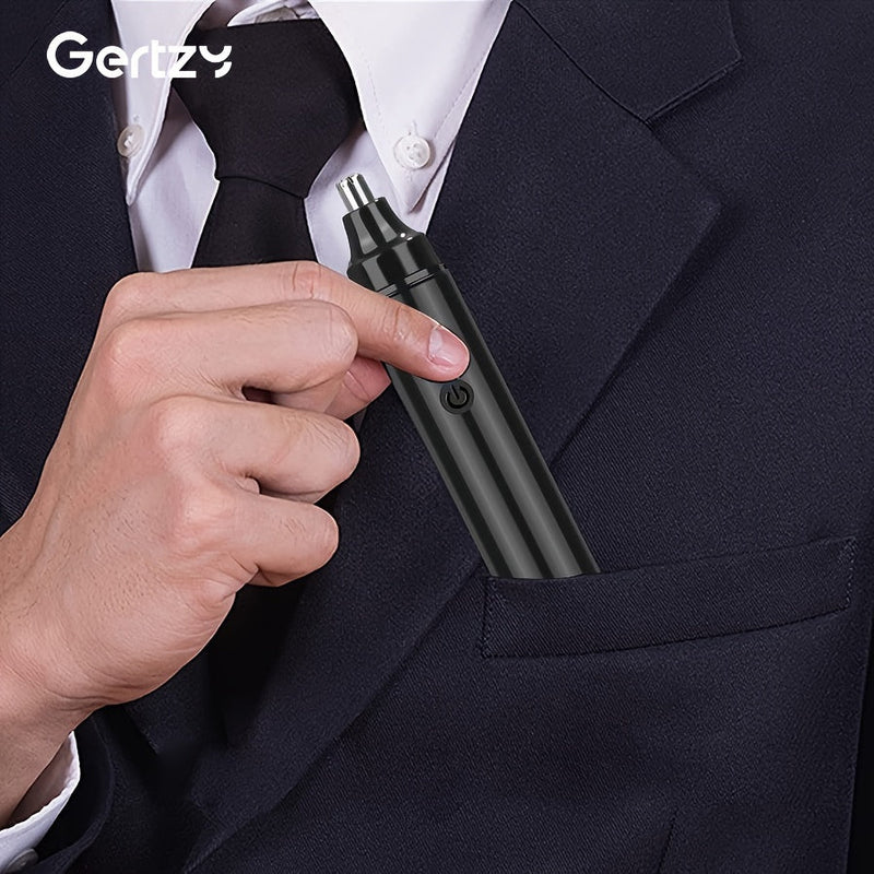 Rechargeable Nose & Ear Hair Trimmer - USB Electric Painless Facial, Eyebrow & Nose Hair Remover