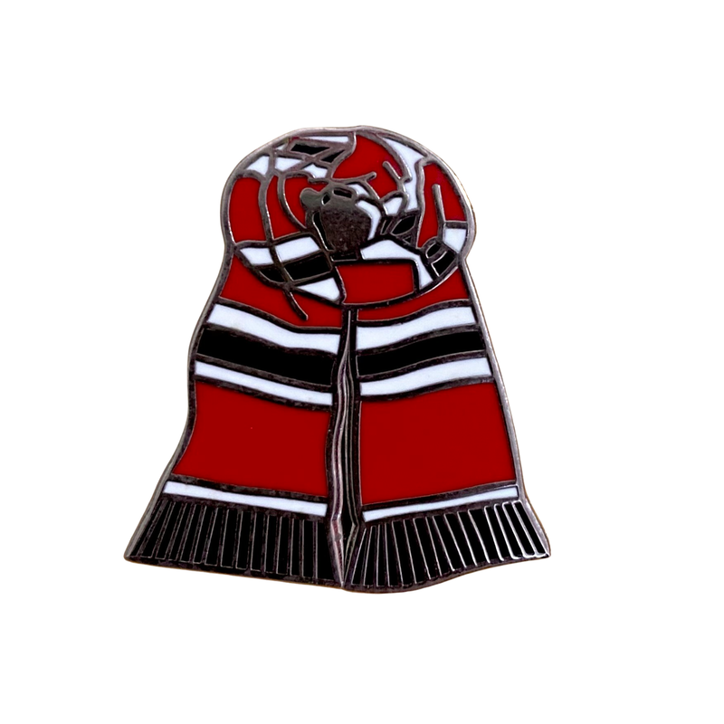 Bar Scarf-Red Badge