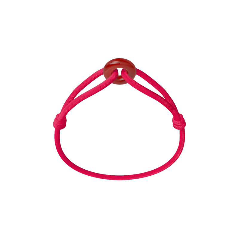 Red Soho Cord Bracelet