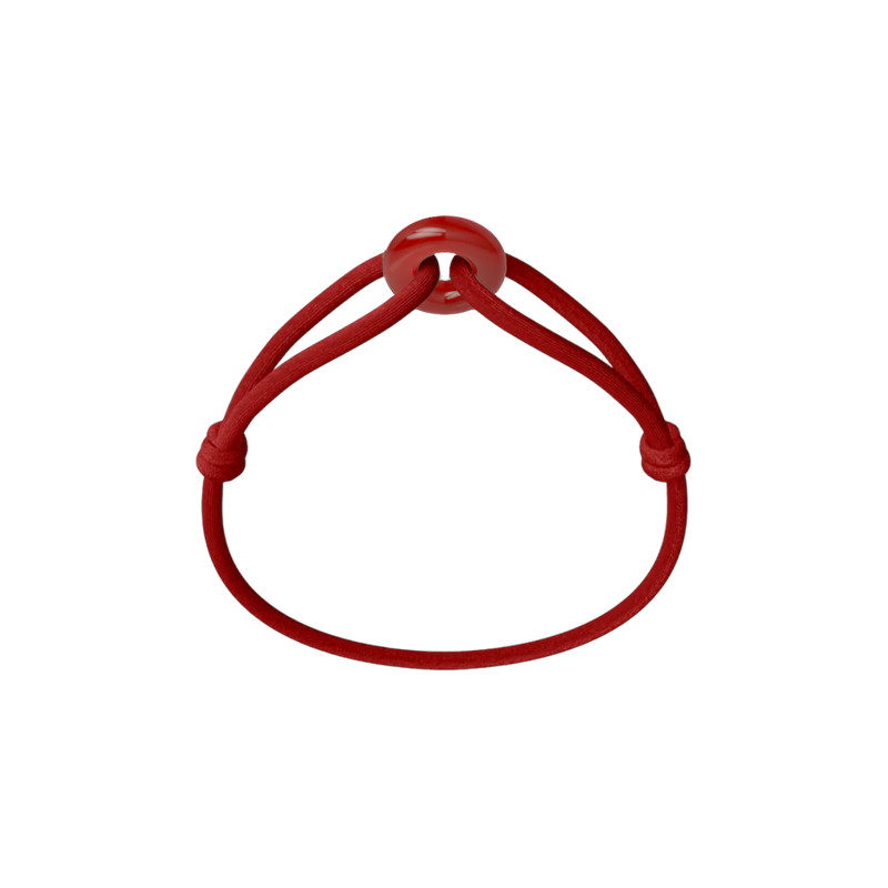 Red Soho Cord Bracelet