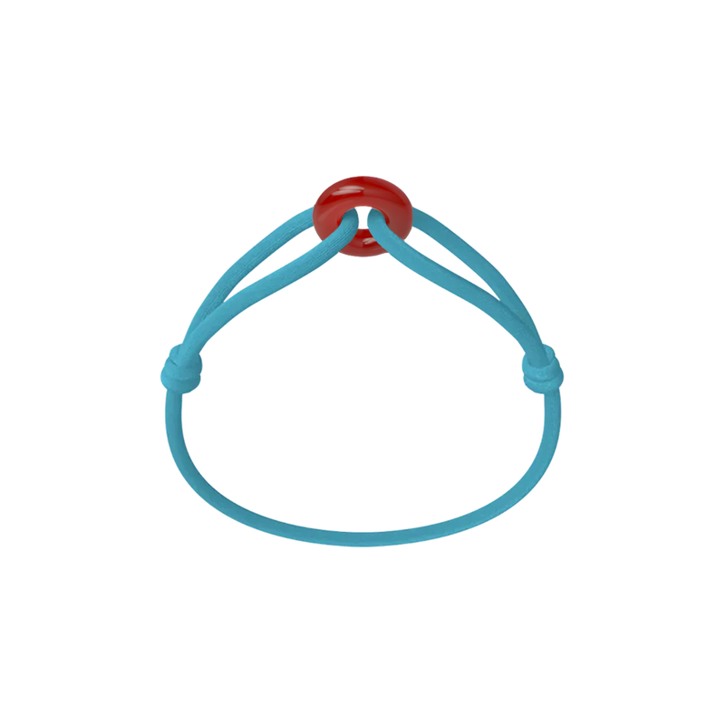 Red Soho Cord Bracelet