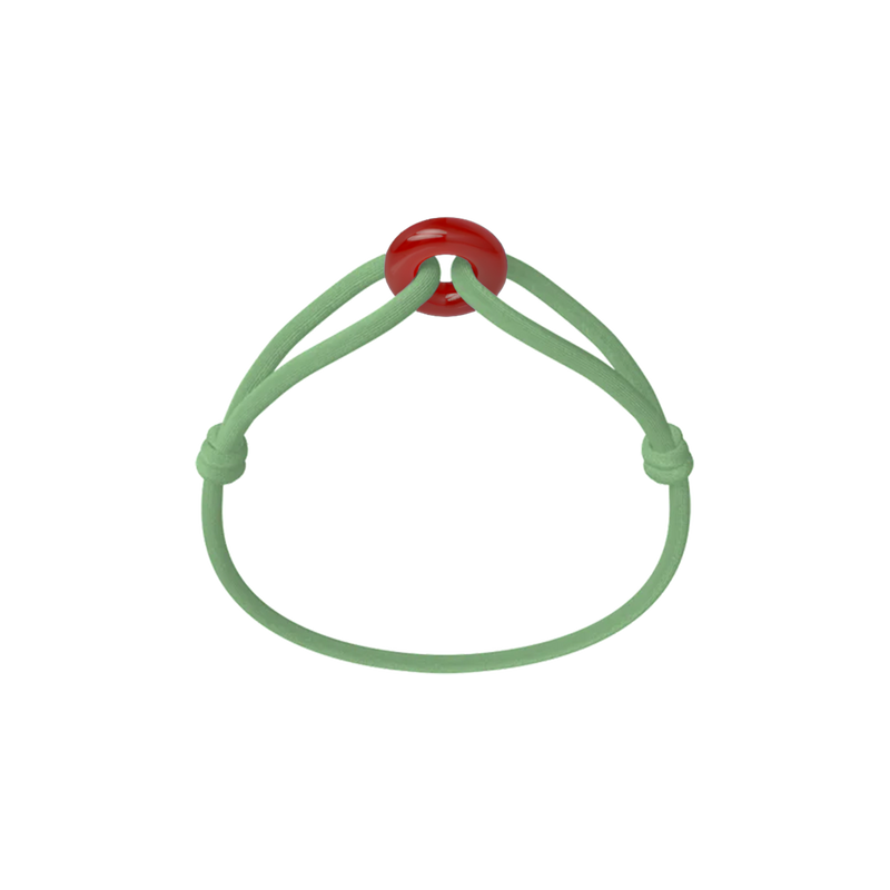Red Soho Cord Bracelet