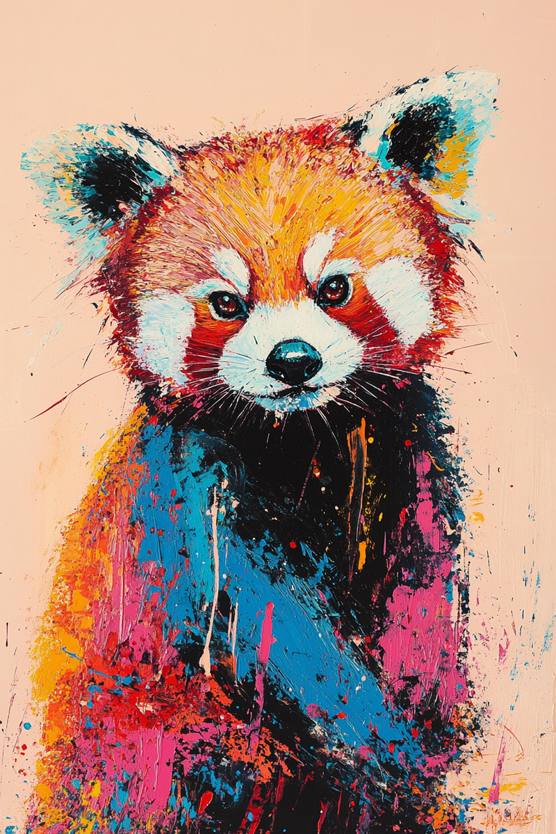 Red Panda Harmony Blanket