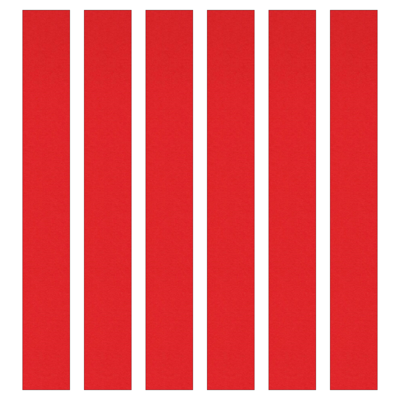 Christmas Red Paper Chain Strips. 5 Meters / 16 Feet Long. Party Decorations