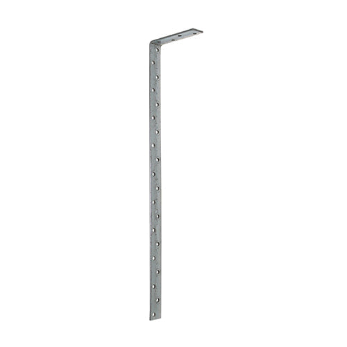 Restraint Straps – Heavy Duty Bent – Galvanised - 600mm (10 Pack)