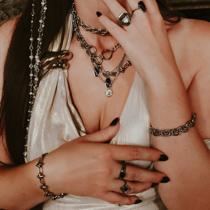 Crypt Black Coffin Choker