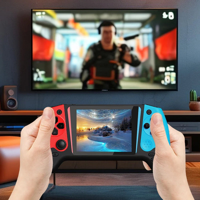 Retro Handheld Game Console 3.5inch LCD Screen Built-in 500 Games Gaming Portable System