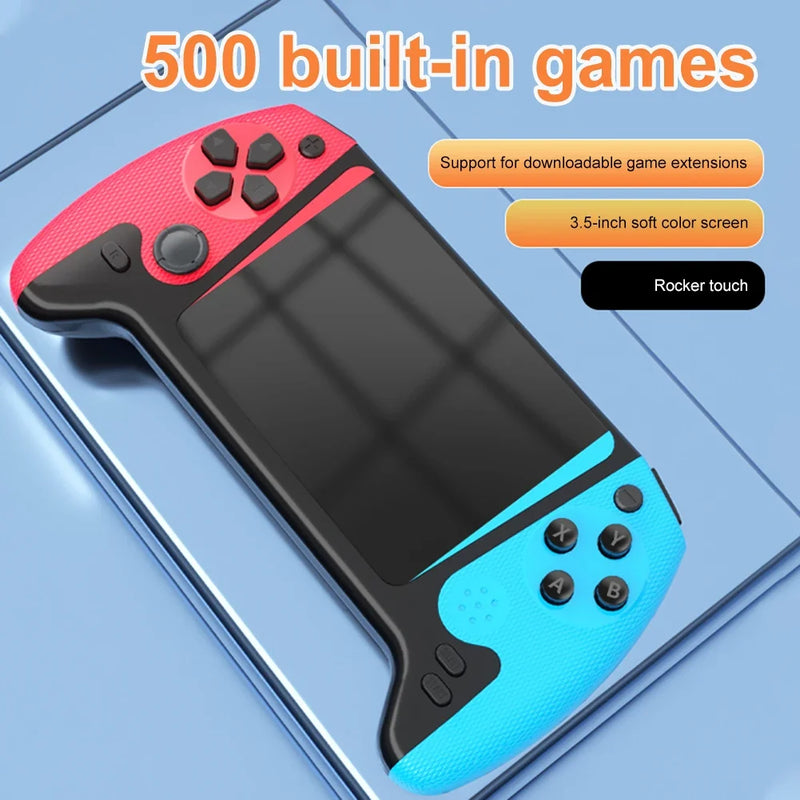 Retro Handheld Game Console 3.5inch LCD Screen Built-in 500 Games Gaming Portable System