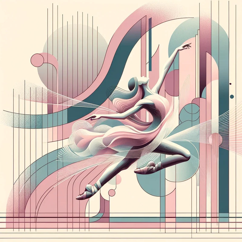 Rhythmic Whispers: Pastel Pulse Canvas