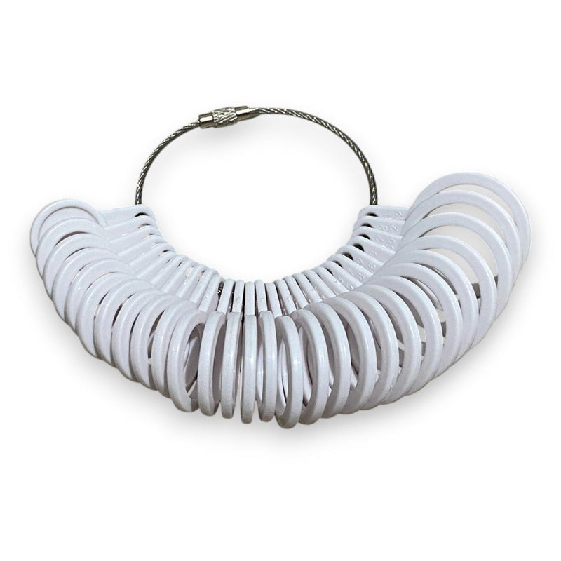Ring Sizer Keyring - UK A-Z