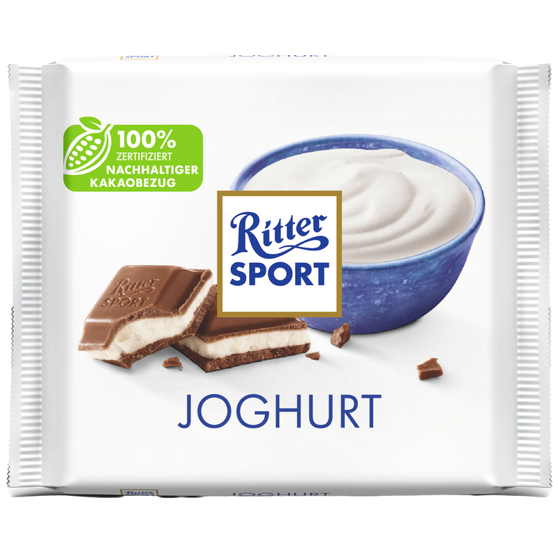 Ritter Sport | Yoghurt Milk Chocolate Bar | 100g