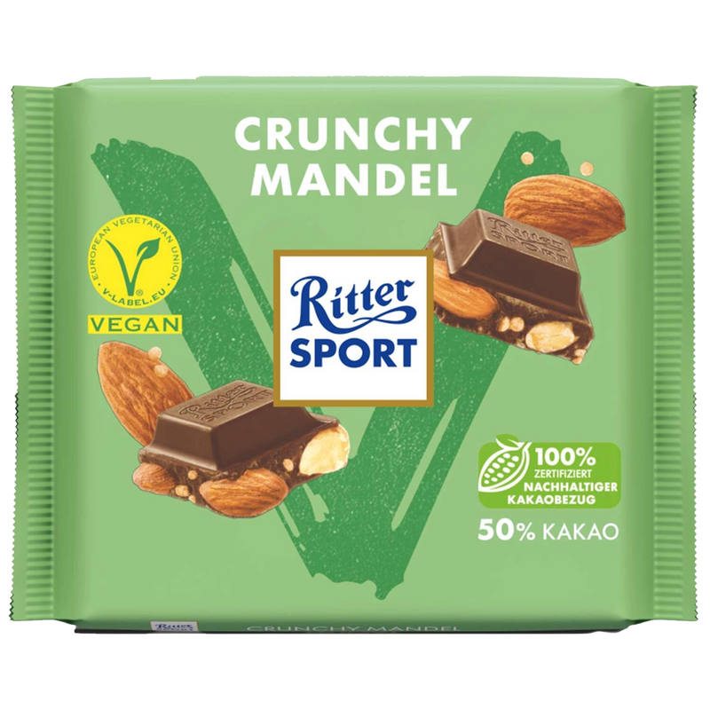 Ritter Sport Vegan Crunchy Almond 100g