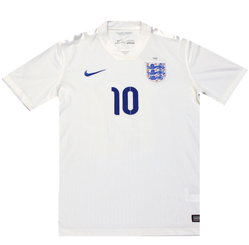 England 2014-2015 Home Shirt WAYNE ROONEY 10 (Excellent) M
