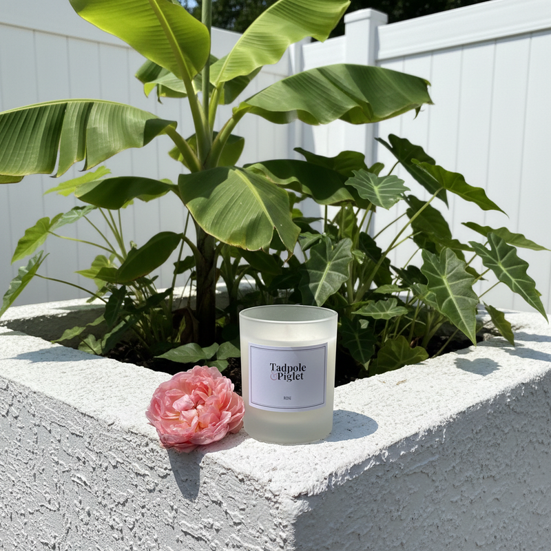 Rose Scented Candle