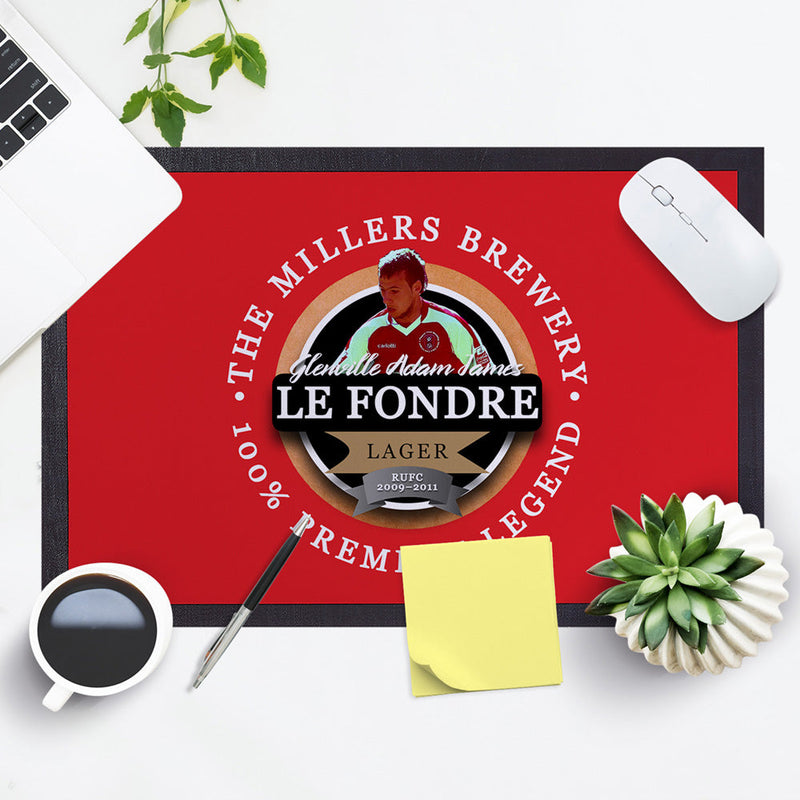 Rotherham Lefondre  - Football Legends - Door Mat -60cm X 40cm