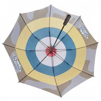 Golf Umbrella with RAF roundel design and automatic push button opening