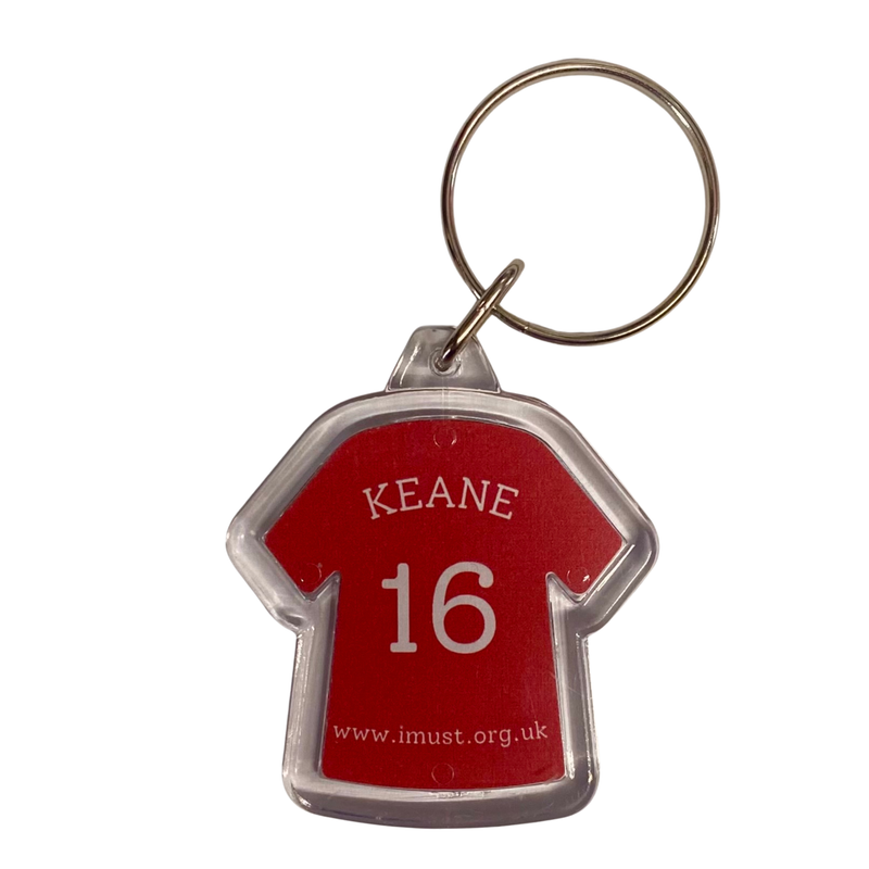 Roy Keane Player Keyring