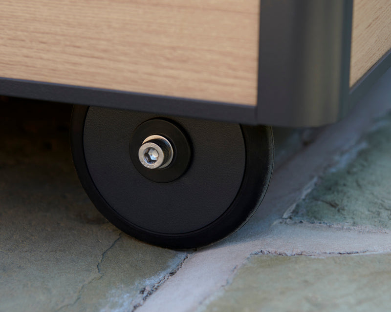 Royce Medium Wood Look Outdoor Storage Box