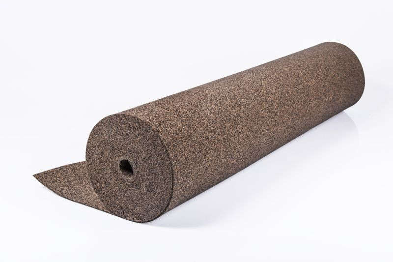 Rubber Cork - 2mm - 10m2 (107.63 sqft) Acoustic & Thermal Underlay for Floors and Soundproofing