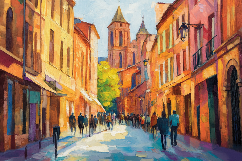 Rue du Taur Canvas