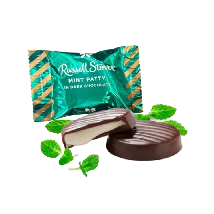 Russell Stover from Lindt | Mint Patty Dark Chocolates
