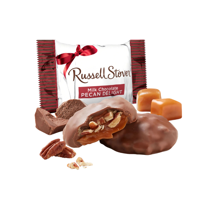 Russell Stover from Lindt | Pecan Delight Milk Chocolates