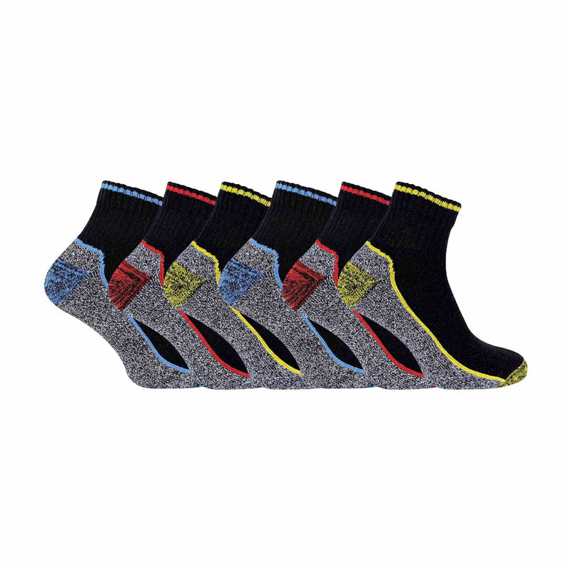Mens Ankle Soft Breathable Bamboo Work Socks for Summer (Multipack Options)