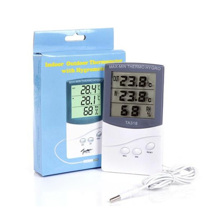 Indoor Thermometer with Hygrometer, TA318