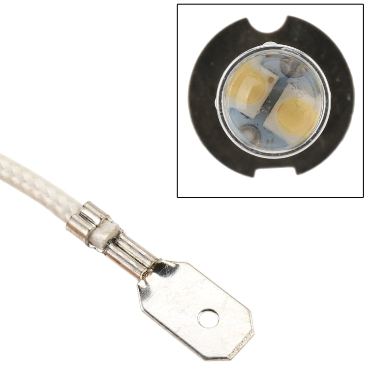 H3 50W 600LM 5500K  White Light 10 SMD-2828-LEDs Car Foglight , Constant Current , DC12-24V, H3