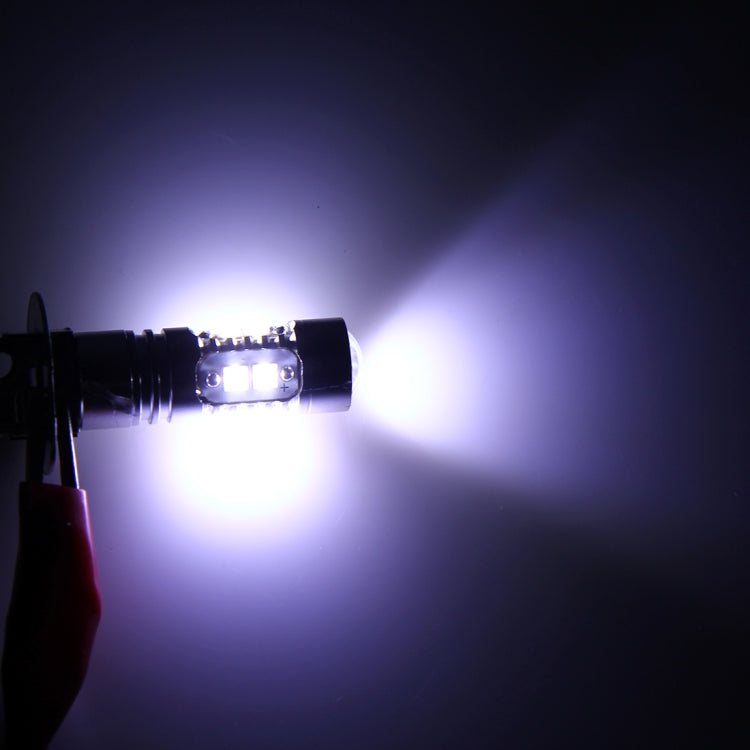 H3 50W 600LM 5500K  White Light 10 SMD-2828-LEDs Car Foglight , Constant Current , DC12-24V, H3