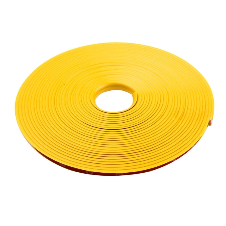 Universal Decorative Scratchproof Stickup 8M Flexible Car Wheel Hub TRIM Mouldings Decoration Strip, 15 inch, 8m