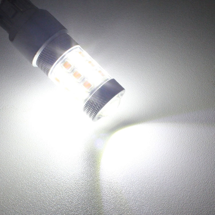 T20/7443 8W 420LM White + Yellow Light 42 LED 2835 SMD Car Brake Light Steering Light Bulb, DC 12V, T20