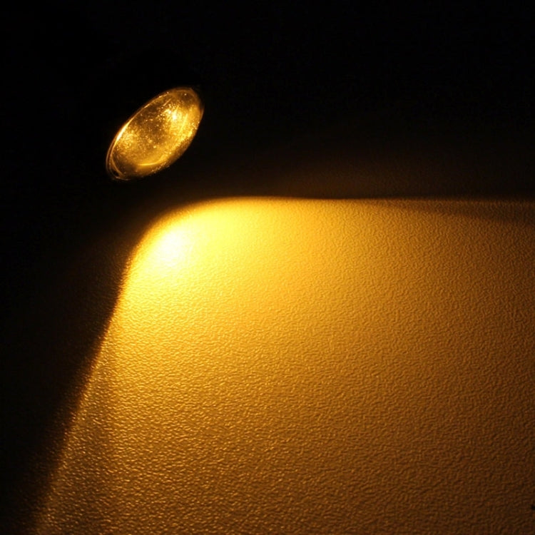 2 PCS  22.5mm 2W 200LM White + Yellow Light 4 LED SMD 5630 Eagle Eye Car Steering Light Daytime Running Light, 0