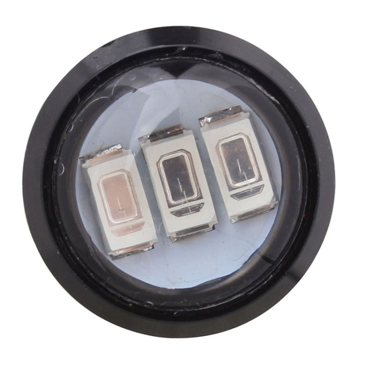 2 PCS 22.5mm 1.5W 150LM Ice Blue Light 3 LED SMD 5630 Spotlight Eagle Eye Light Daytime Running Light for Vehicles, S-CMS-3700B, S-CMS-3700F, S-CMS-3700G, S-CMS-3700L, S-CMS-3700R, S-CMS-3700W, S-CMS-3700Y