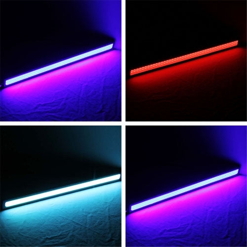 2 PCS 6W*2 DRL LED Light Bar Car Light Source Waterproof Daytime Running Lights, DC 12V, NCD-17BK Blue Light, NCD-17BK ICE Blue Light
