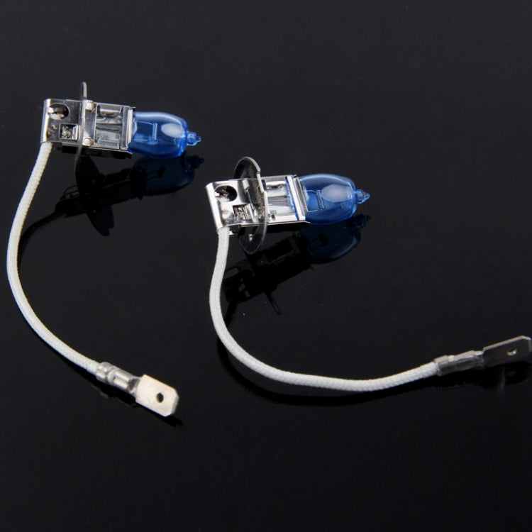 Halogen Bulb, Super White Car Headlight Bulb, 12 V / 100W, 6000K 2400 LM  (Pair), HOD H4, HOD 9006, HOD H3, HOD H7, HOD 9005