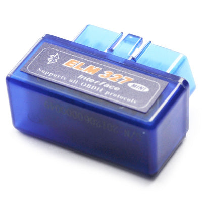 Super Mini ELM327 Bluetooth OBDII V2.1 Car Diagnostic Interface Tool, Support OBDII-ISO 9141-2, ISO 14230-4(KWP2000), CAN ISO-15765-4, ELM327