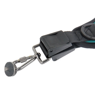 Anti-Slip Elastic Neoprene Quick Sling Strap for Camera, Gray, Deep Green