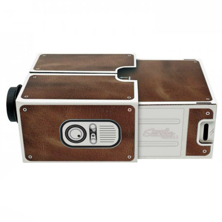 Cardboard Smartphone Projector / DIY Mobile Phone Projector Portable Cinema, S-DMP-0016Z, S-DMP-0016